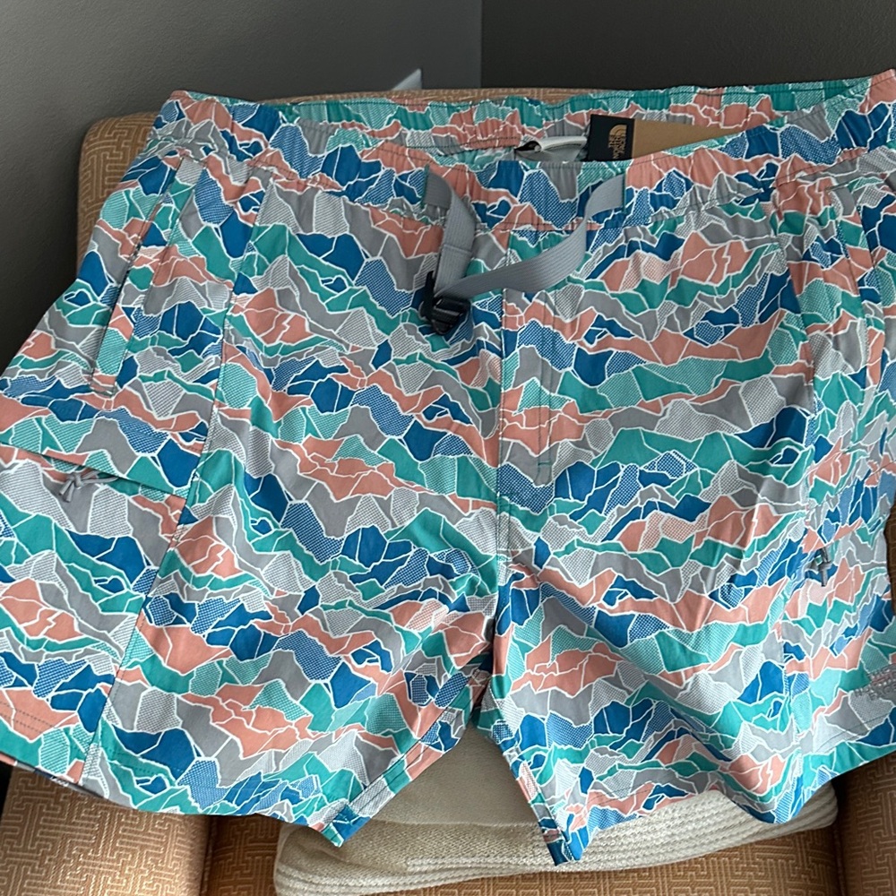 The North Face Multicolor Abstract Pattern Shorts